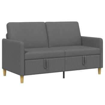 Sofa mit Stauraum Dunkelgrau 152 x 78 x 87 cm Polyester