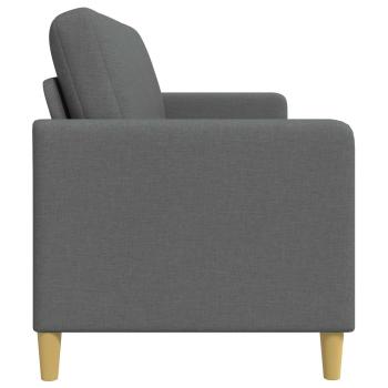 Sofa mit Stauraum Dunkelgrau 152 x 78 x 87 cm Polyester