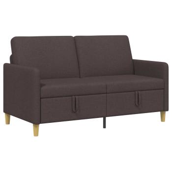 Sofa mit Stauraum Dunkelbraun 152 x 78 x 87 cm Polyester