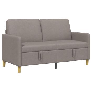 Sofa mit Stauraum Taupe 152 x 78 x 87 cm Polyester