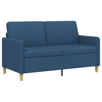 Sofa mit Stauraum Blau 152 x 78 x 87 cm Polyester