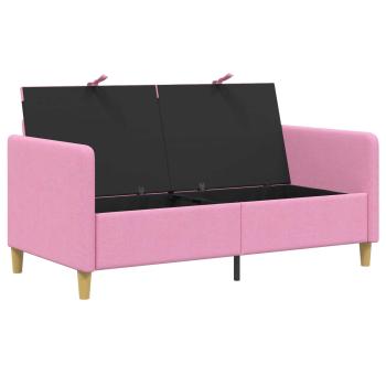 Sofa mit Stauraum Rosa 152 x 78 x 87 cm Polyester