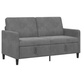 Sofa mit Stauraum Dunkelgrau 152 x 78 x 87 cm Polyester