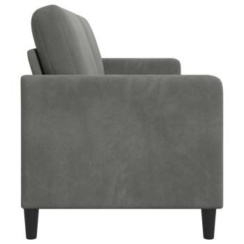 Sofa mit Stauraum Dunkelgrau 152 x 78 x 87 cm Polyester