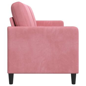 Sofa mit Stauraum Rosa 152 x 78 x 87 cm Polyester