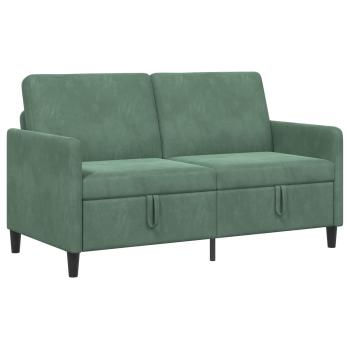Sofa mit Stauraum Meergrün 152 x 78 x 87 cm Polyester