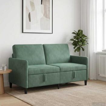 Sofa mit Stauraum Meergrün 152 x 78 x 87 cm Polyester