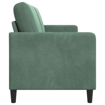Sofa mit Stauraum Meergrün 152 x 78 x 87 cm Polyester