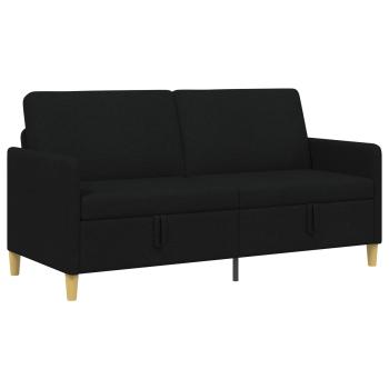 Sofa mit Stauraum Schwarz 172 x 78 x 87 cm Polyester
