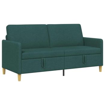 Sofa mit Stauraum Dunkelgrün 172 x 78 x 87 cm Polyester