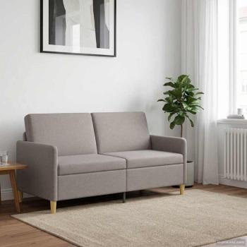 ARDEBO.de - Sofa mit Stauraum Taupe 172 x 78 x 87 cm Polyester