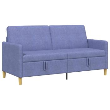 Sofa mit Stauraum Jeans blau 172 x 78 x 87 cm Polyester