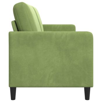 Sofa mit Stauraum Hellgrün 172 x 78 x 87 cm Polyester