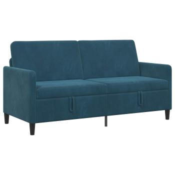 Sofa mit Stauraum Blau 172 x 78 x 87 cm Polyester