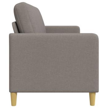 Sofa mit Stauraum Taupe 192 x 78 x 87 cm Polyester