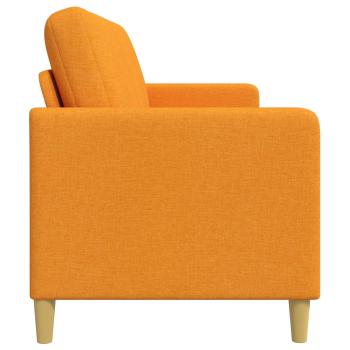 Sofa mit Stauraum Dunkelgelb 192 x 78 x 87 cm Polyester