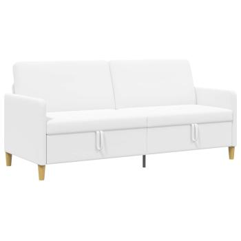 Sofa mit Stauraum Weiß 192 x 78 x 87 cm Polyester