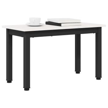 Couchtisch Weiß 60 x 30 x 36 cm Massives Kiefernholz