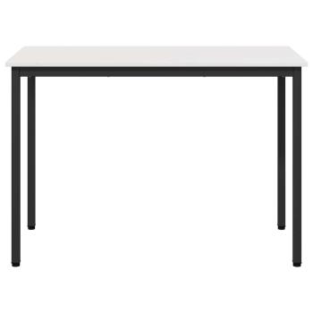 Esstisch Weiß 110 x 55 x 75 cm Massives Kiefernholz