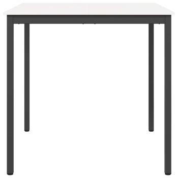 Bartisch Weiß 110 x 110 x 105 cm Massives Kiefernholz