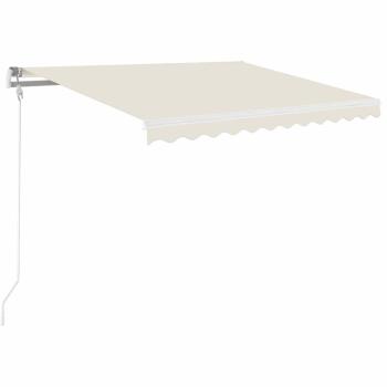 Markise Automatisch Einziehbar 350x250 cm Creme