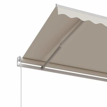 Markise Automatisch Einziehbar 350x250 cm Creme