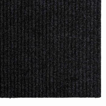 Teppichläufer Anthrazit 80 x 150 cm Stoff