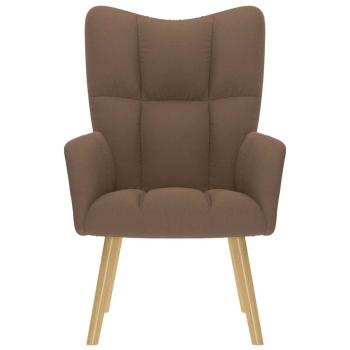 Relaxsessel Stoff Braun