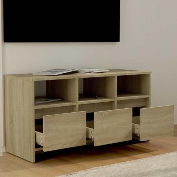 TV-Schrank Sonoma-Eiche 102x37,5x52,5 cm Holzwerkstoff