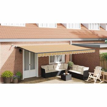 Markisenstoff Mehrfarbig 500 x 350 cm Polyester