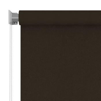 Außenrollo 105 (B) x 230 (H) cm Braun HDPE
