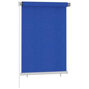 Außenrollo 105 (B)x140 (H) cm Blau HDPE