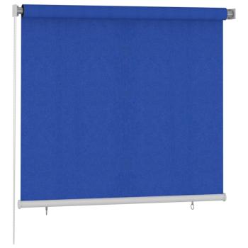 Außenrollo 165 (B)x140 (H) cm Blau HDPE