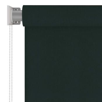 Außenrollo 65 (B) x 140 (H) cm Dunkelgrün HDPE