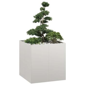 ARDEBO.de - Pflanzkübel 80x80x80 cm Edelstahl