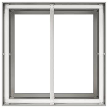 Pflanzkübel 80x80x80 cm Edelstahl