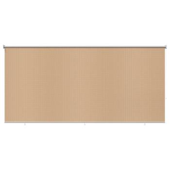 ARDEBO.de - Außenrollo 355 (B)x140 (H) cm Beige