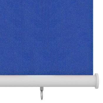 Außenrollo 355 (B) x 230 (H) cm Blau HDPE