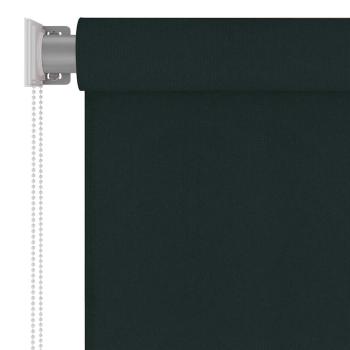 Außenrollo 125 (B)x230 (H) cm Dunkelgrün HDPE