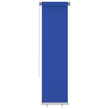 ARDEBO.de - Außenrollo 65 (B)x230 (H) cm Blau HDPE