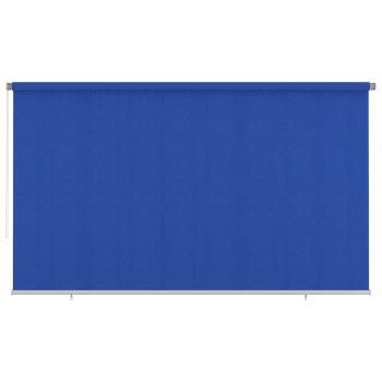 ARDEBO.de - Außenrollo 405 (B)x230 (H) cm Blau HDPE