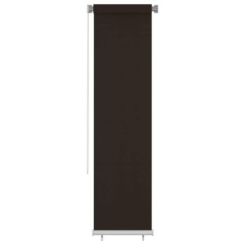 ARDEBO.de - Außenrollo 65 (B)x230 (H) cm Braun HDPE