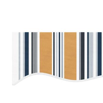 Ersatzstoff für Markise Mehrfarbig 400x350 cm Polyester
