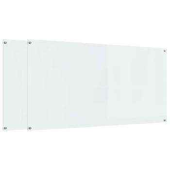 Küchenrückwand 2 stk. Transparent 120 x 60 cm Gehärtetes Glas