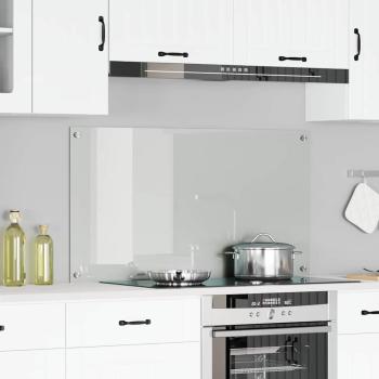 ARDEBO.de - Küchenrückwand Transparent 120 x 60 cm Gehärtetes Glas