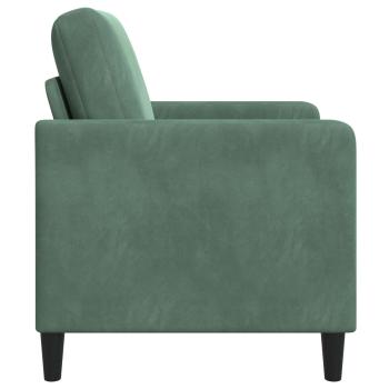 Sofa mit Stauraum Meergrün 122 x 78 x 87 cm Polyester