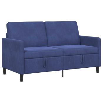 Sofa mit Stauraum Polizeiblau 152 x 78 x 87 cm Polyester