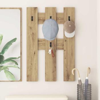 ARDEBO.de - Wandmontierter nachttisch Wandhalterung Artisan-Eiche
