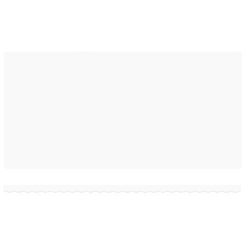 Ausziehbare Markise Weiß 600 x 350 cm Stoff und Aluminium