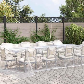 ARDEBO.de - Abdeckplane 140 gsm Transparent 7 x 4 m PE